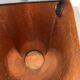 Original Metal Copper Brutalist Hollywood Regency Umbrella Stand Germany, 1970s