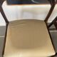 Paire de chaises Baumann modèle traîneau