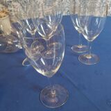 Vintage crystal stemware