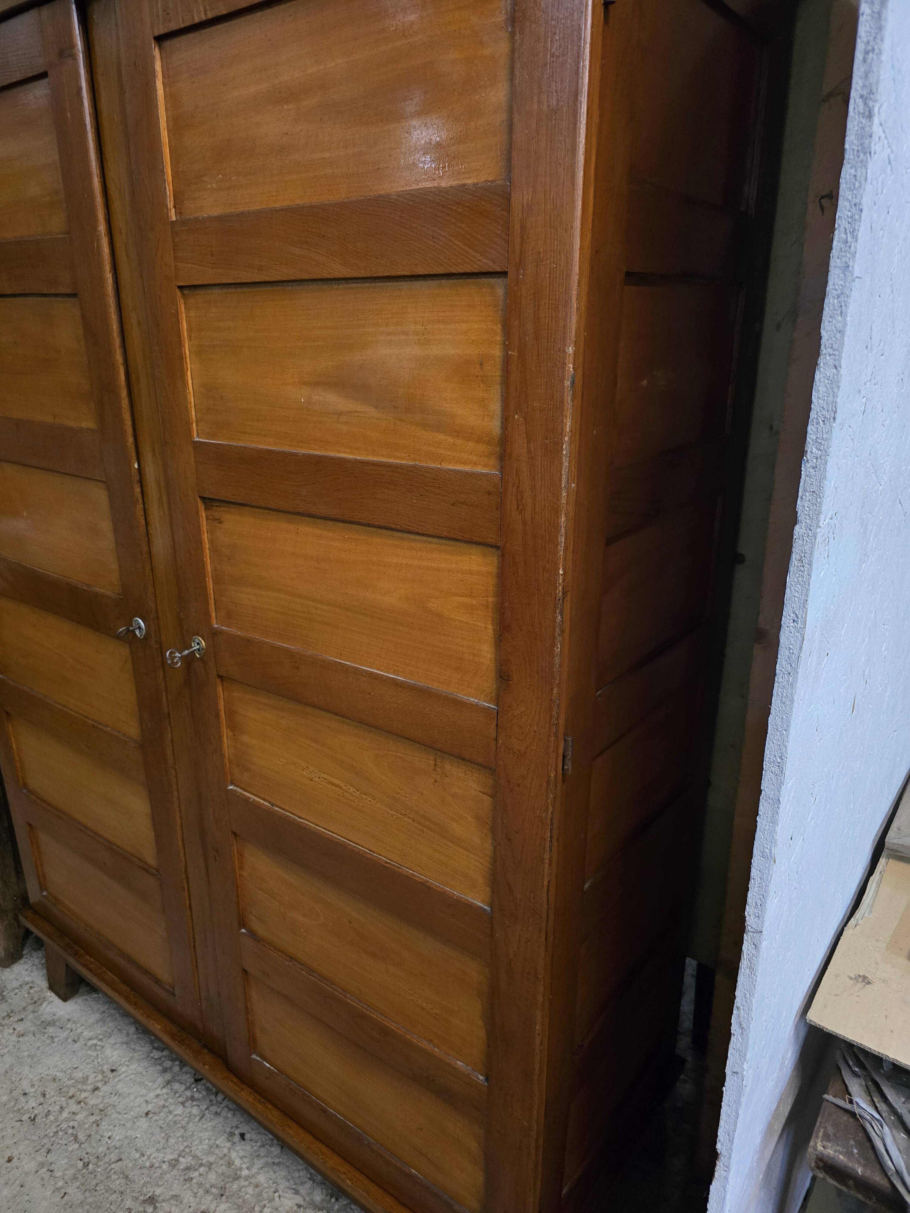 Vintage René Gabriel wardrobe with 2 doors