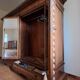 Wardrobe - neo-Renaissance in carved solid wood - possible lot sale