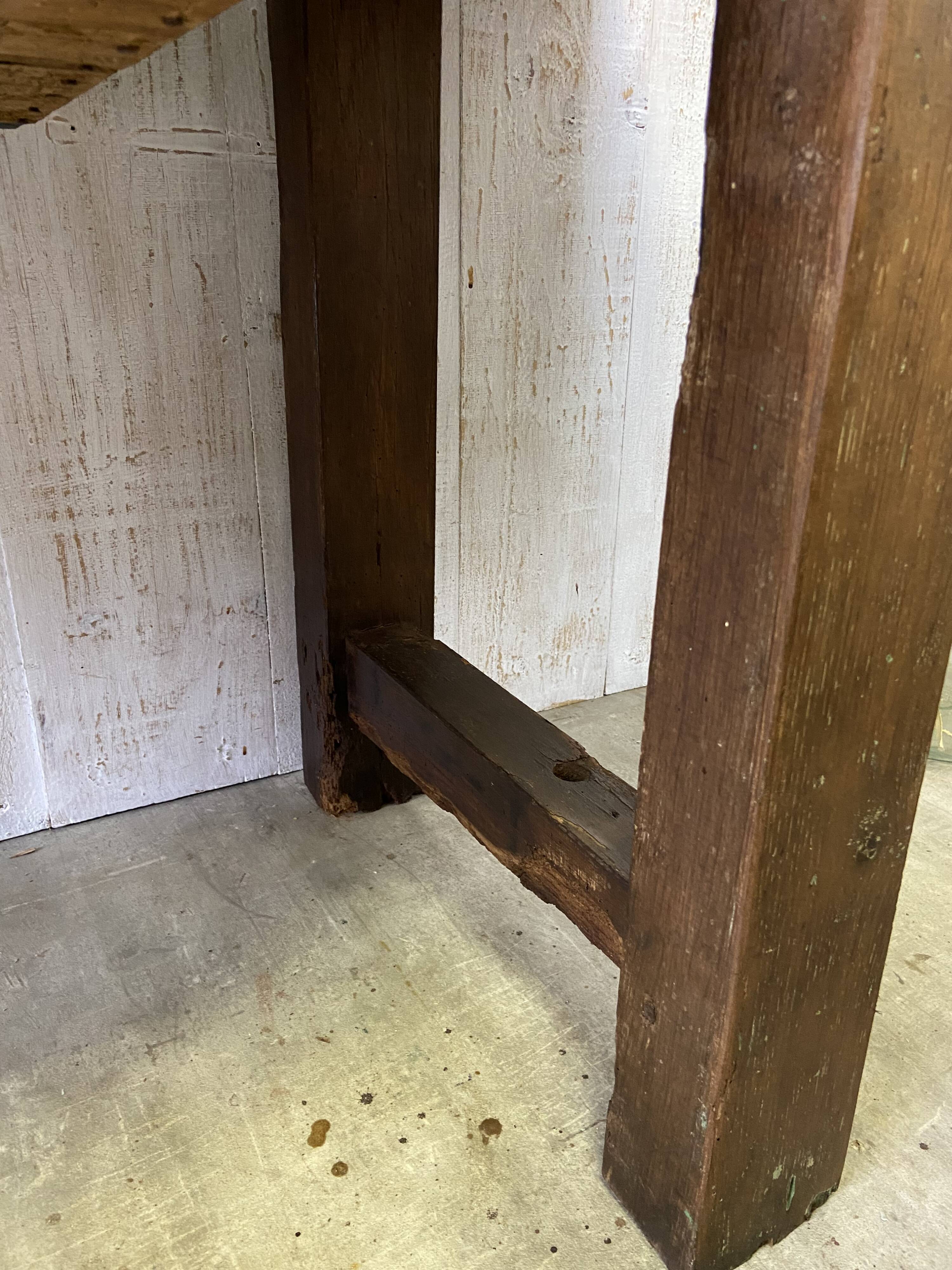 Vintage carpenter's workbench