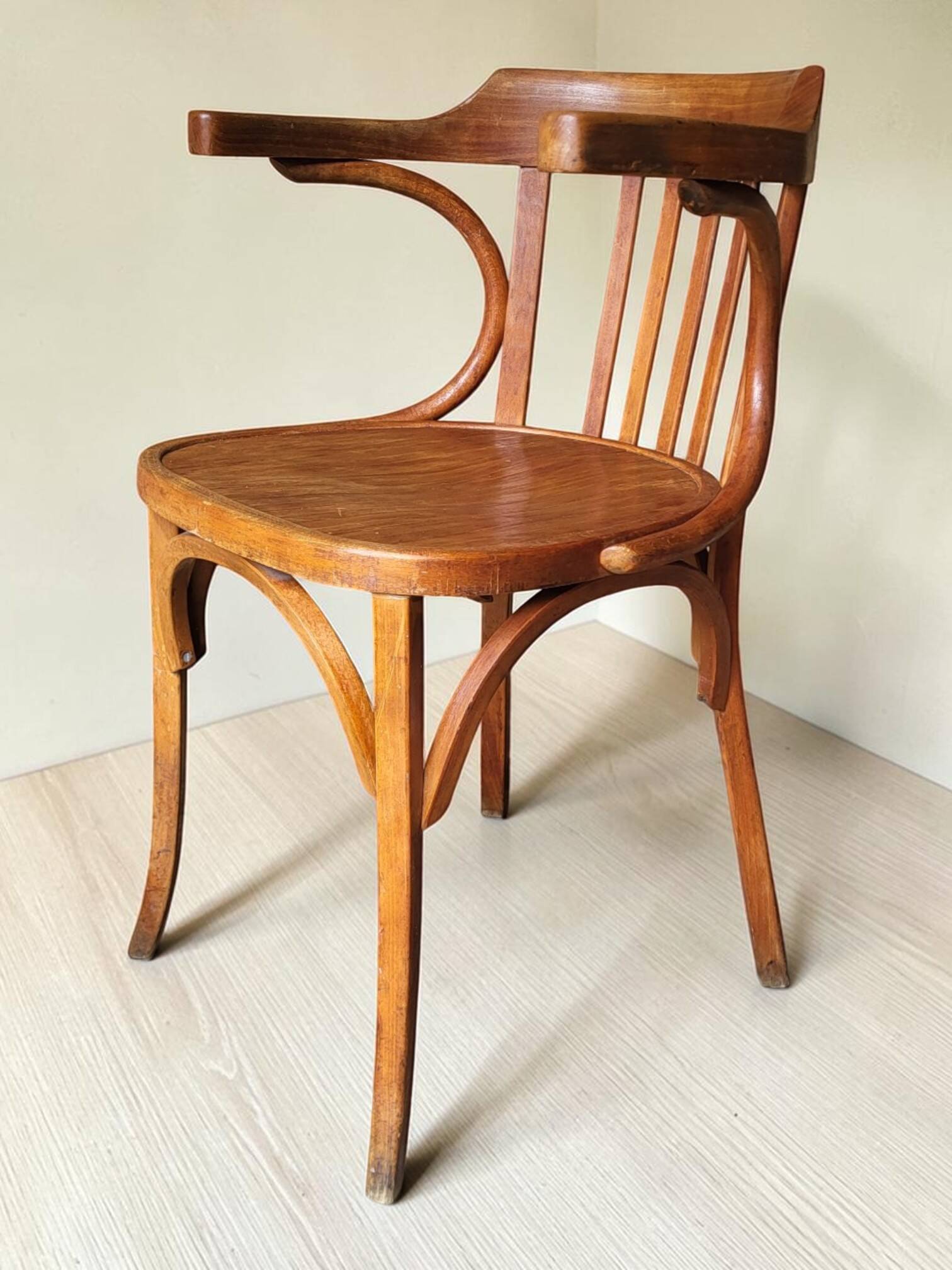Fauteuil Baumann n° 21 1950's