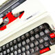 Hermes baby S typewriter - revised with new ribbon