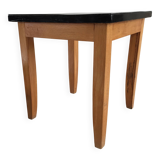 Vintage formica and wood stool