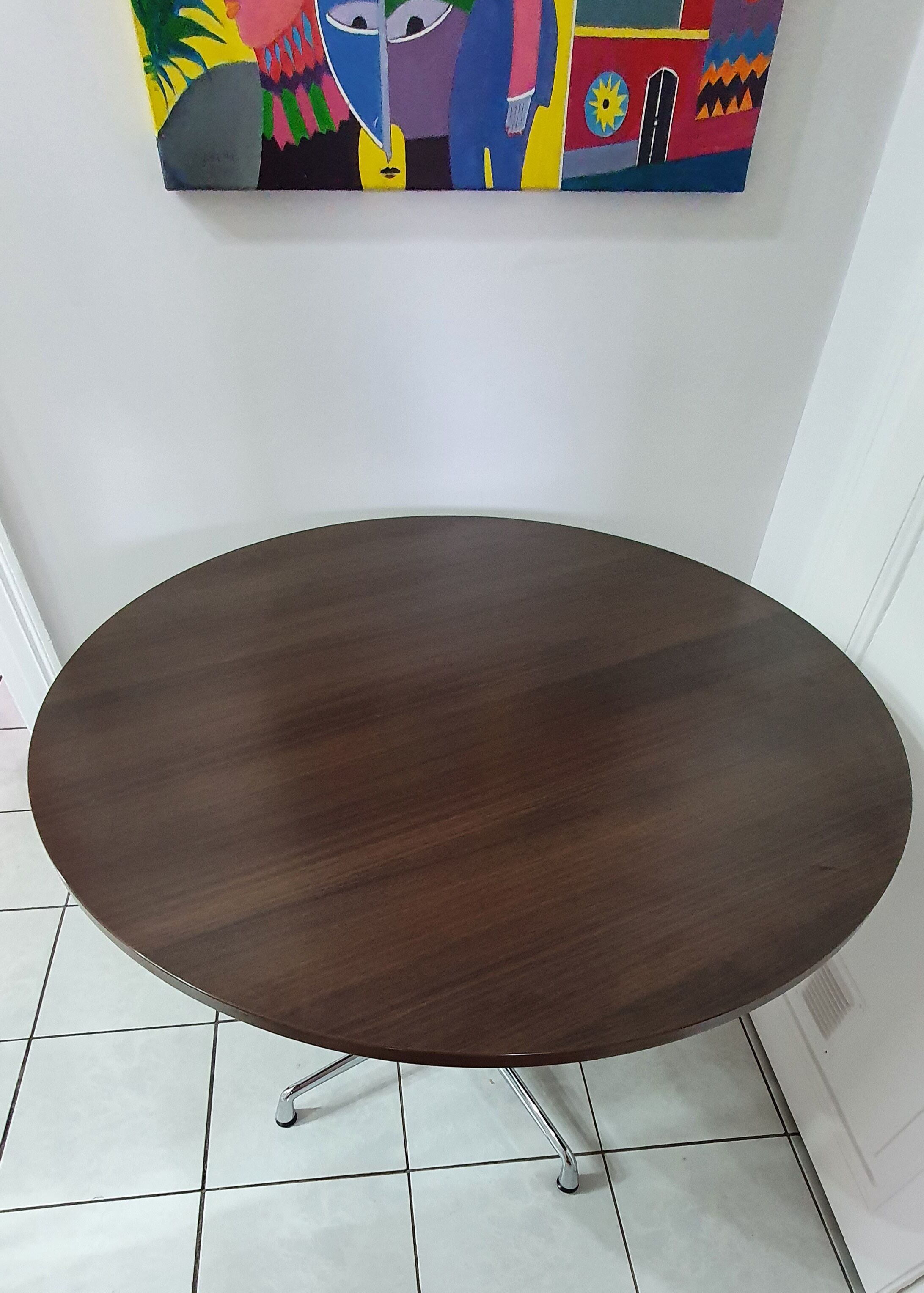 Table "contract base" design Charles et Ray Eames édition Vitra