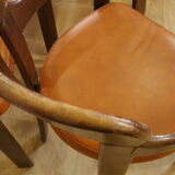 6 chairs design Bruno Rey, published by Dietiker and manufactured by the workshop "Stuhl aus Stein am Rhein