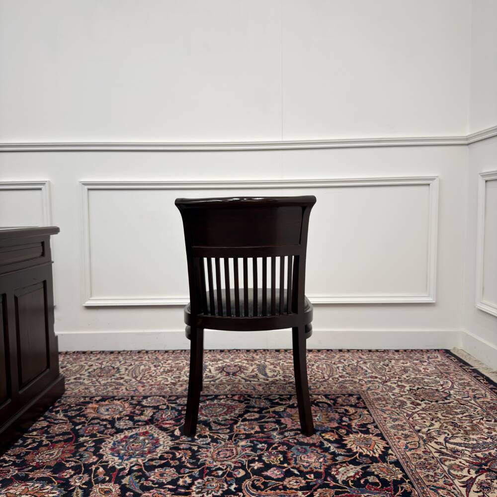 Ensemble de bureau anglais classique avec chaises de bureau