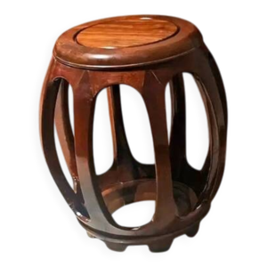 Tabouret guéridon en - massif table