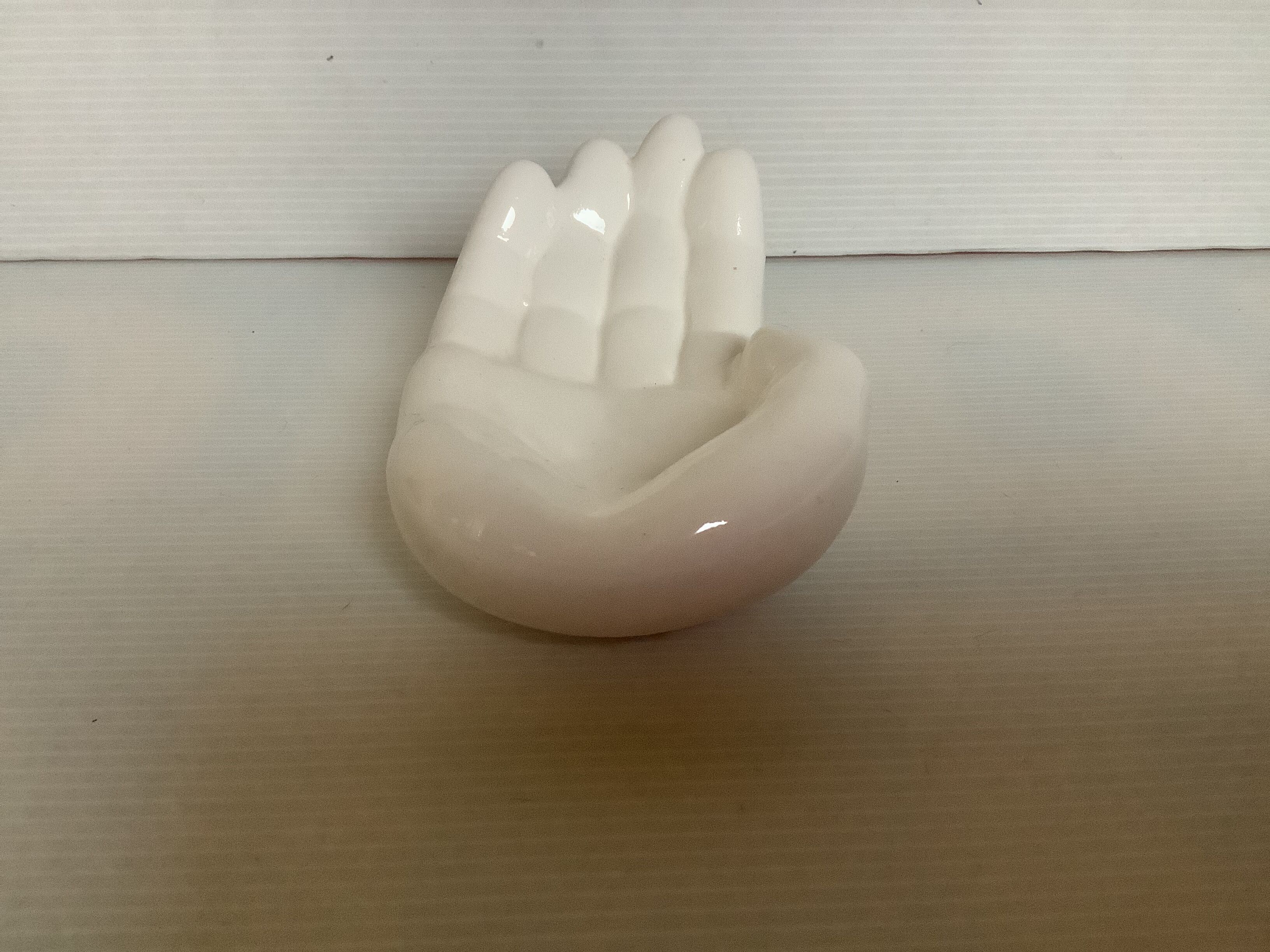White hand trinket bowl
