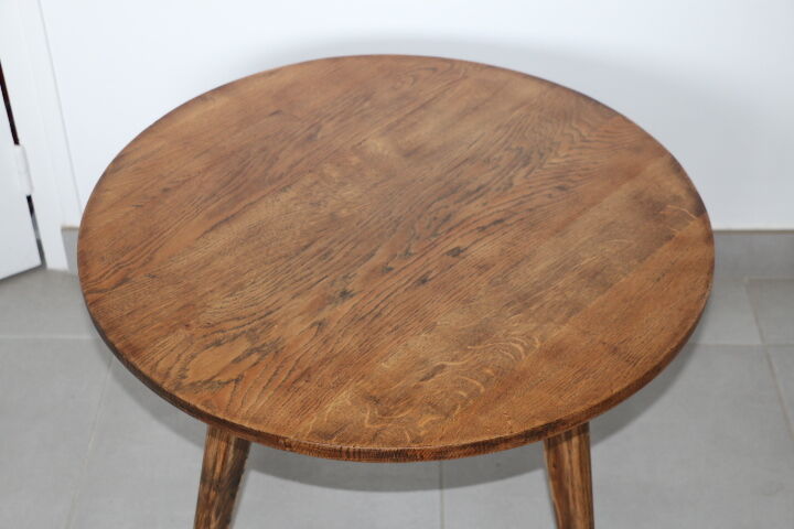 Table basse chêne ronde 642mm