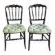 Pair of Napoleon III chairs