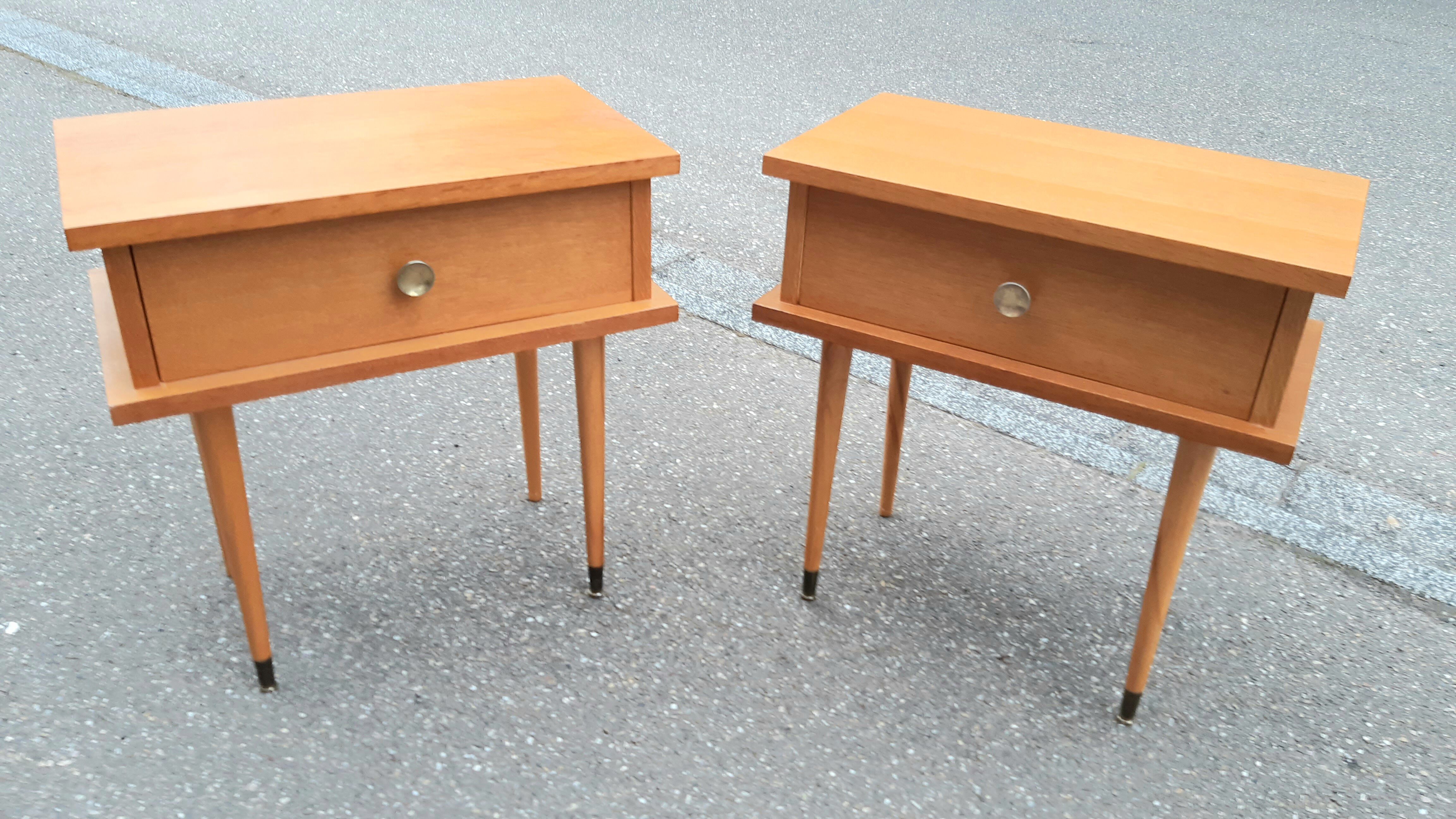 Chevets années 60, set de 2