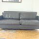 3-seater leather sofa