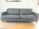 3-seater leather sofa
