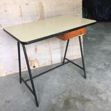 Desk and chair in formica