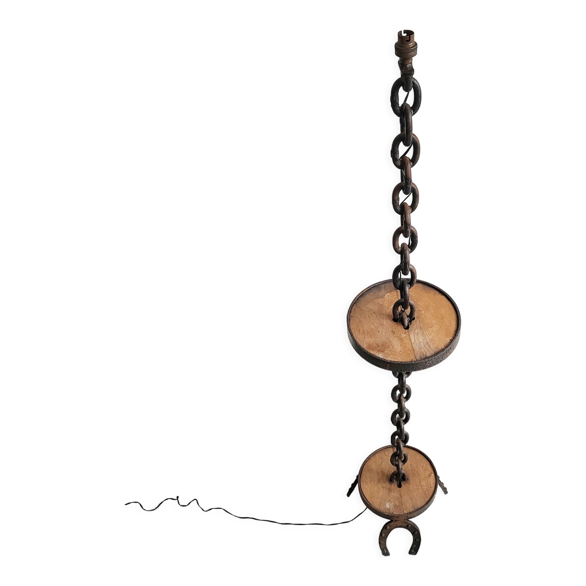 Vintage brutalist floor lamp 1970