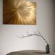 Bronze sun painting