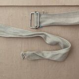 Malle Cabin Mid-Century Fibre Vulcanised / Beige Leather / Metal