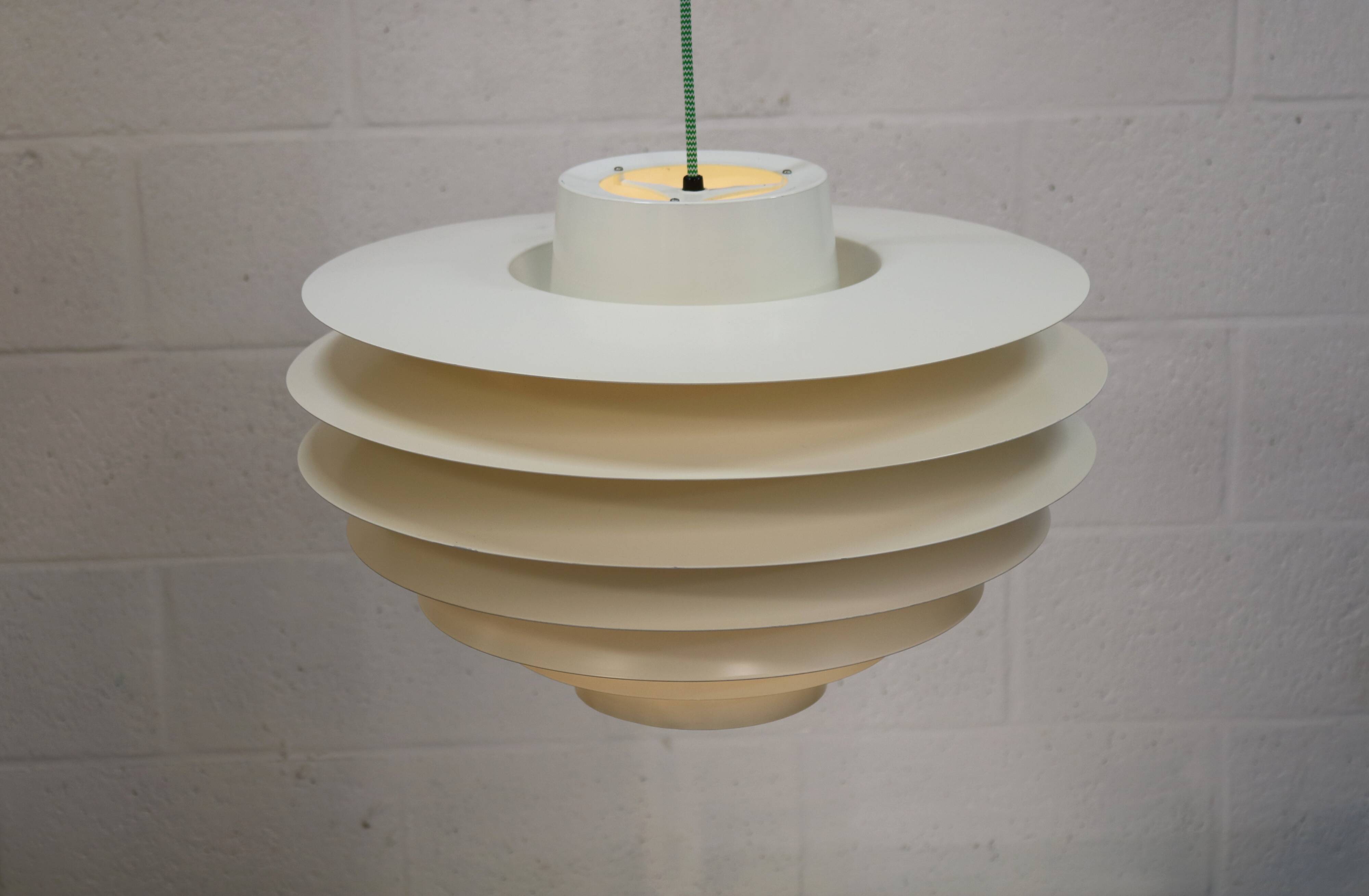 XL Verona Pendant Lamp by Svend Middelboe for Nordisk Solar - 1980s Scandinavian