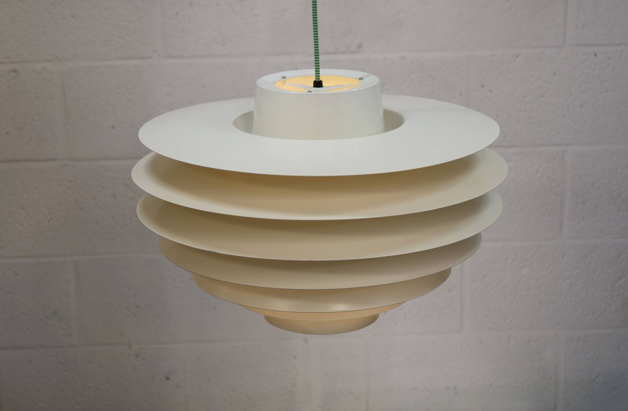 XL Verona Pendant Lamp by Svend Middelboe for Nordisk Solar - 1980s Scandinavian