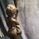 Lampe en Bronze électrifié figurant un rnfant XIXe