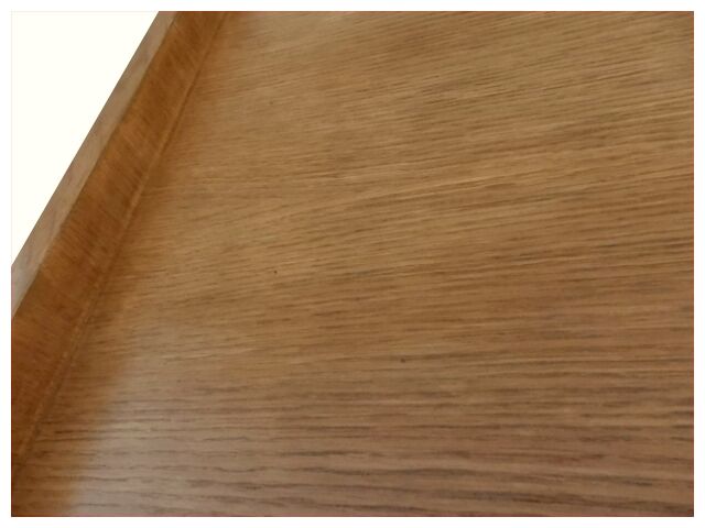 Renovated vintage chest of drawers 1960s golden oak compass feet