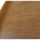 Renovated vintage chest of drawers 1960s golden oak compass feet