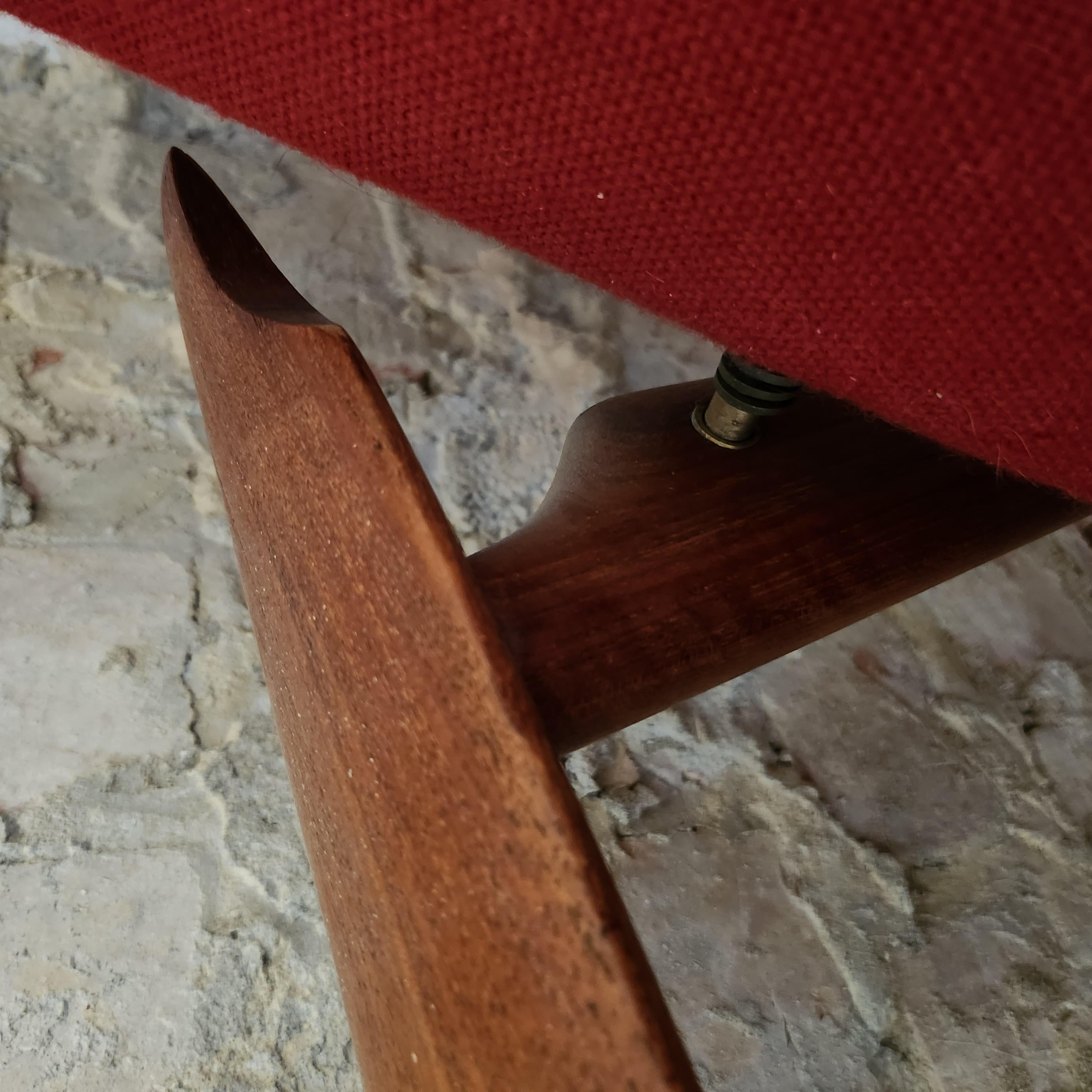 Scandinavian teak armchair
