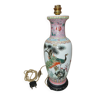 ancient Chinese porcelain vase/lamp, pink family Canton