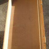 Convenient 3-drawer oak veneer 1970