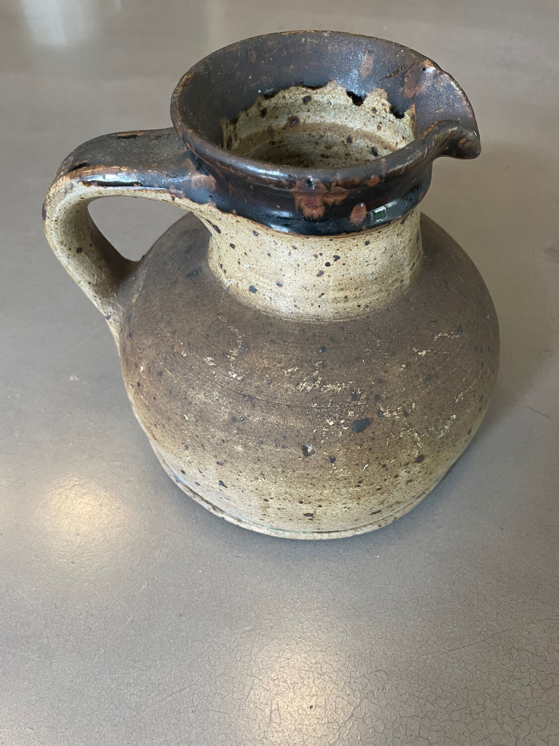 Pierre Digan La Borne stoneware pitcher carafe