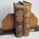 Pair of Art Deco bookends in solid wood and veined black marble