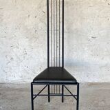 80s metal chair