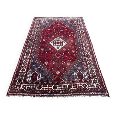 Tapis persan Shiraz fait main 2m x 3m