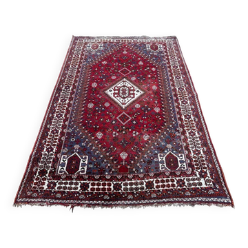 Tapis persan Shiraz fait main 2m x 3m