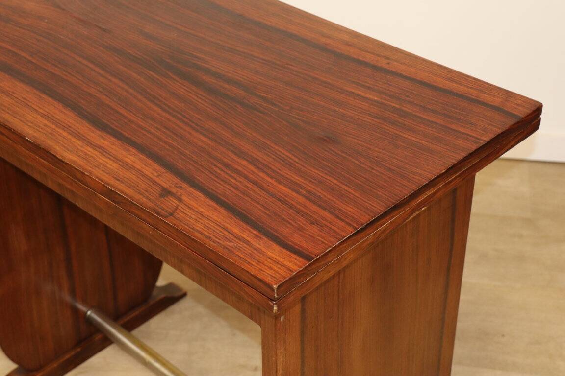 Art Deco "Portefeuille" table in rosewood - 1950