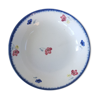 Hollow plate Digoin Sarreguemines model Mary Lou