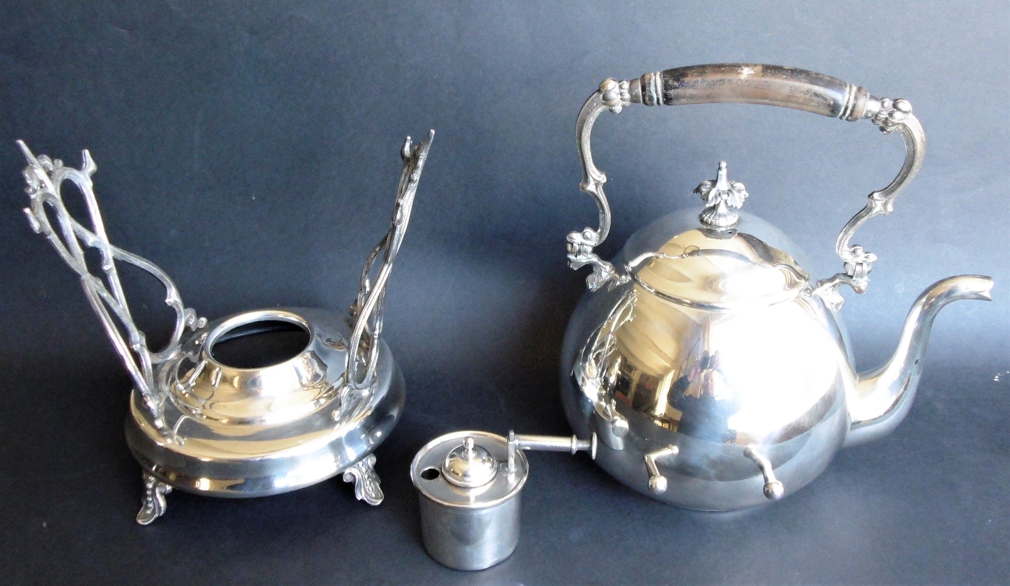 Old samovar silver metal wmfm germany