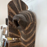 African decorative object wooden mask