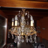 Vintage chandelier with 5 lights