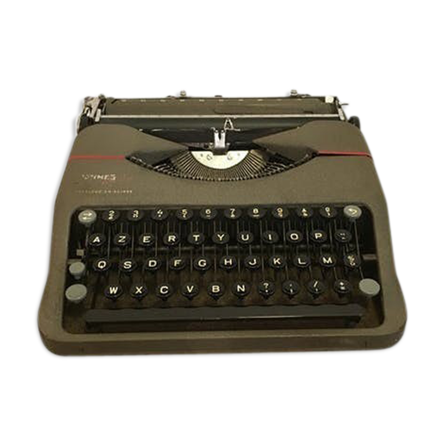Ancient typewriter Hermes baby