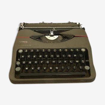 Ancient typewriter Hermes baby