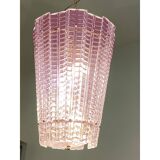 Contemporary Pink Murano Glass Lantern
