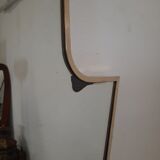 Miroir en laiton années 1950