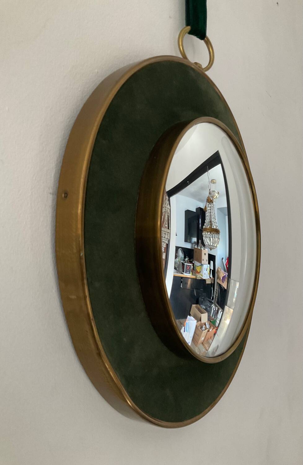 Miroir œil de sorcière des années 60