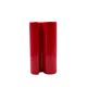 Franco Bettonica, Space age rare red ceramic vase, Gabbianelli Italy ca. 19