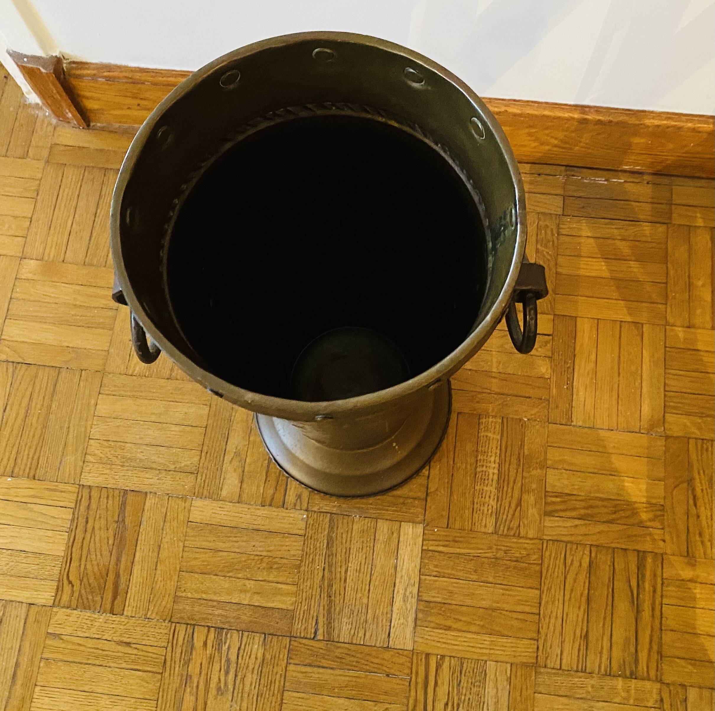 Porte parapluie cuivre