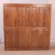 Old craft furniture - hotel with 27 burmese teak lockers