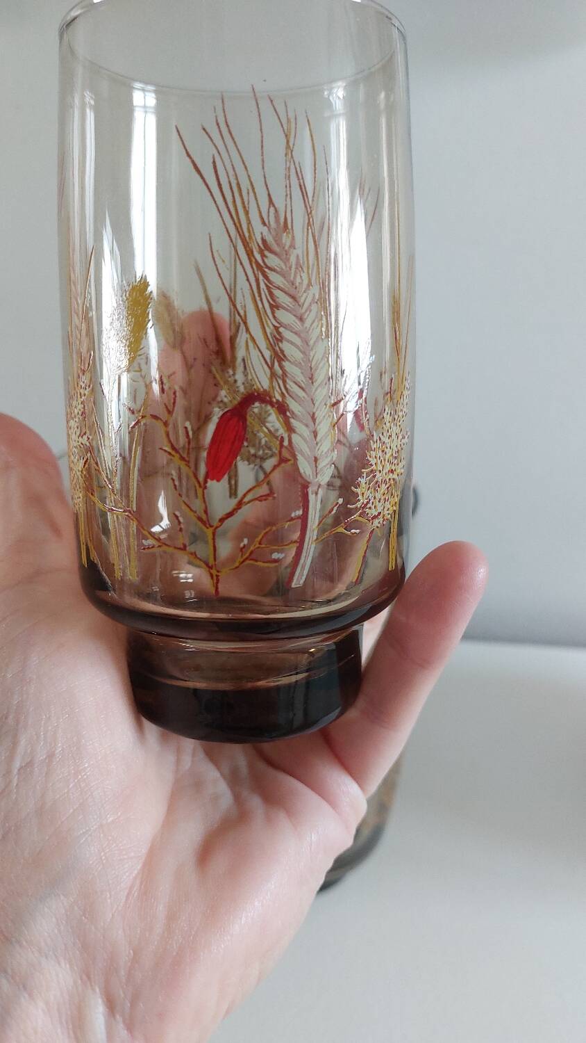 Series of 6 Tivoli glasses